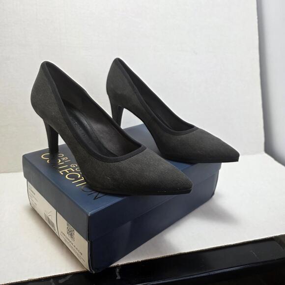 Shoes - Lori Goldstein Collection Yarrow Heeled Classic Pump Black Women's Size 8.5